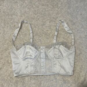 Elegant White Lace Top